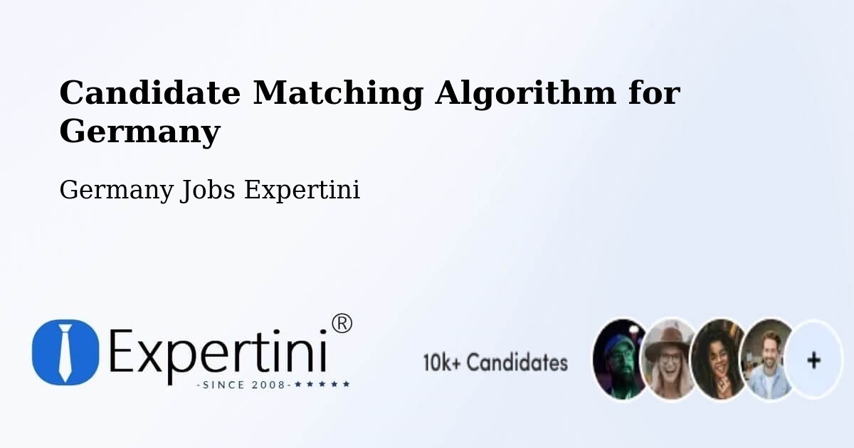Candidate Matching Algorithm Overview – Taura - Germany Jobs Expertini