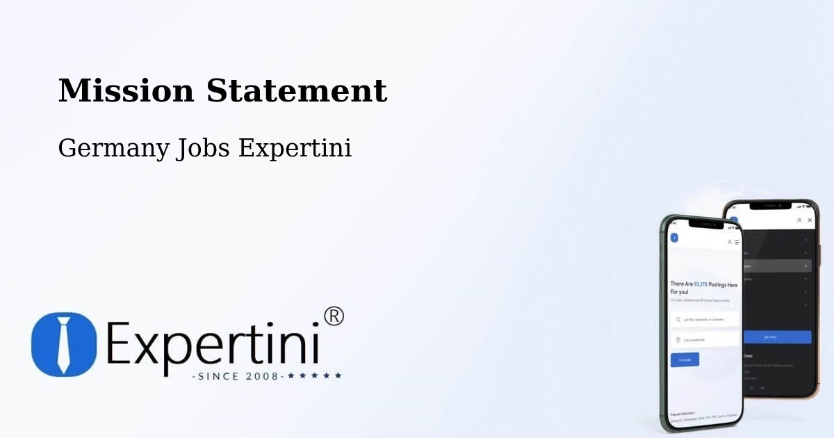 Mission Statement - Germany Jobs Expertini